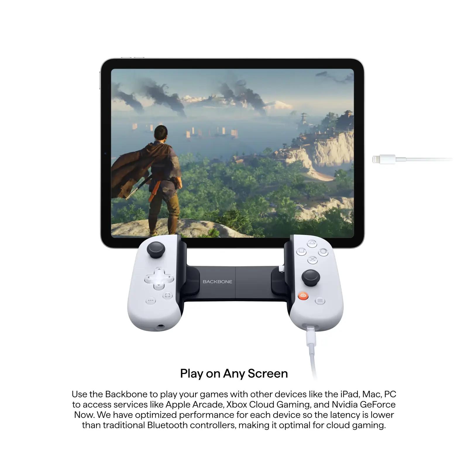 BACKBONE mobiilne mängukontroller iPhone’ile — PlayStation – lisavaade