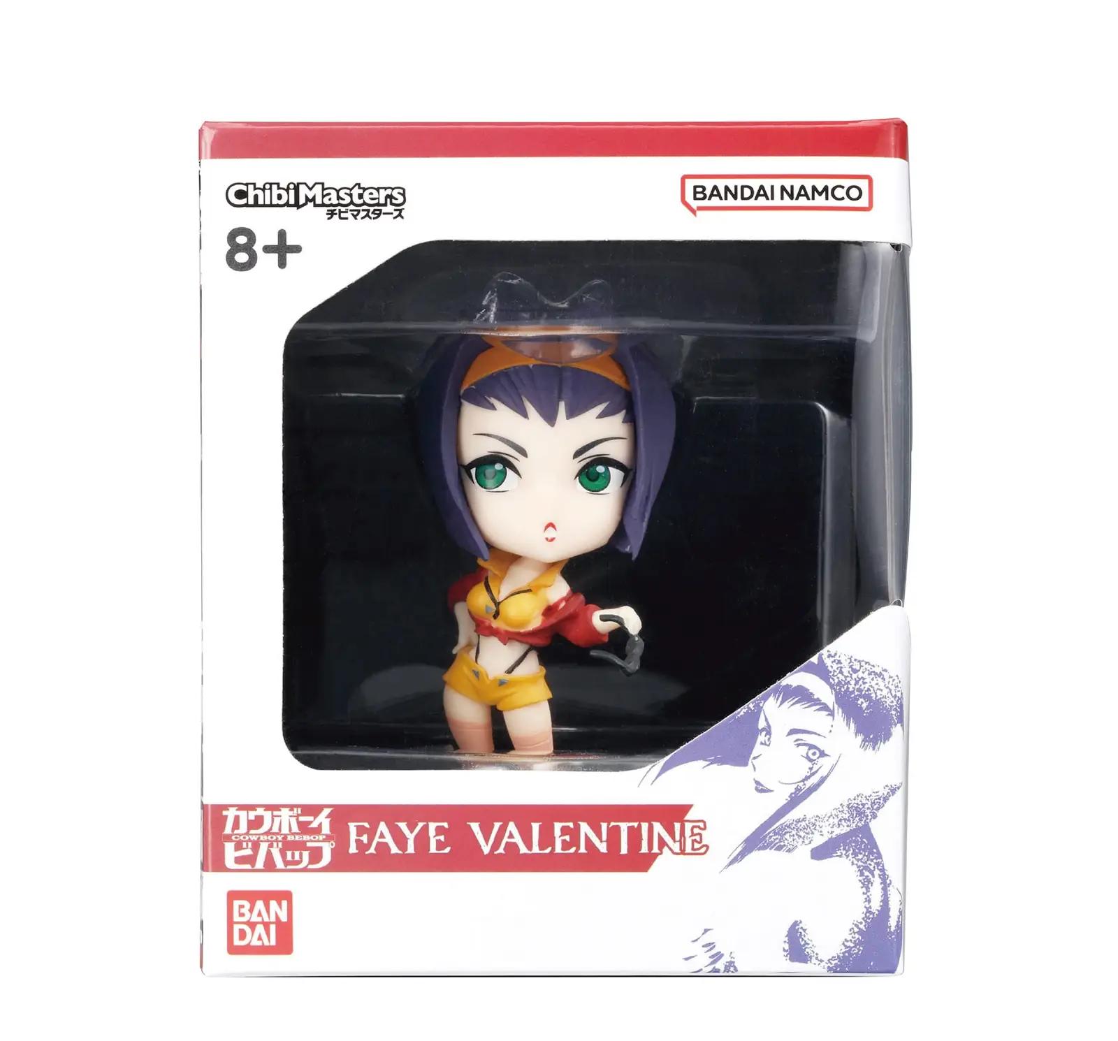 BANDAI pehme plastikust figuur — Faye Valentine (8 cm) – detailne vaade