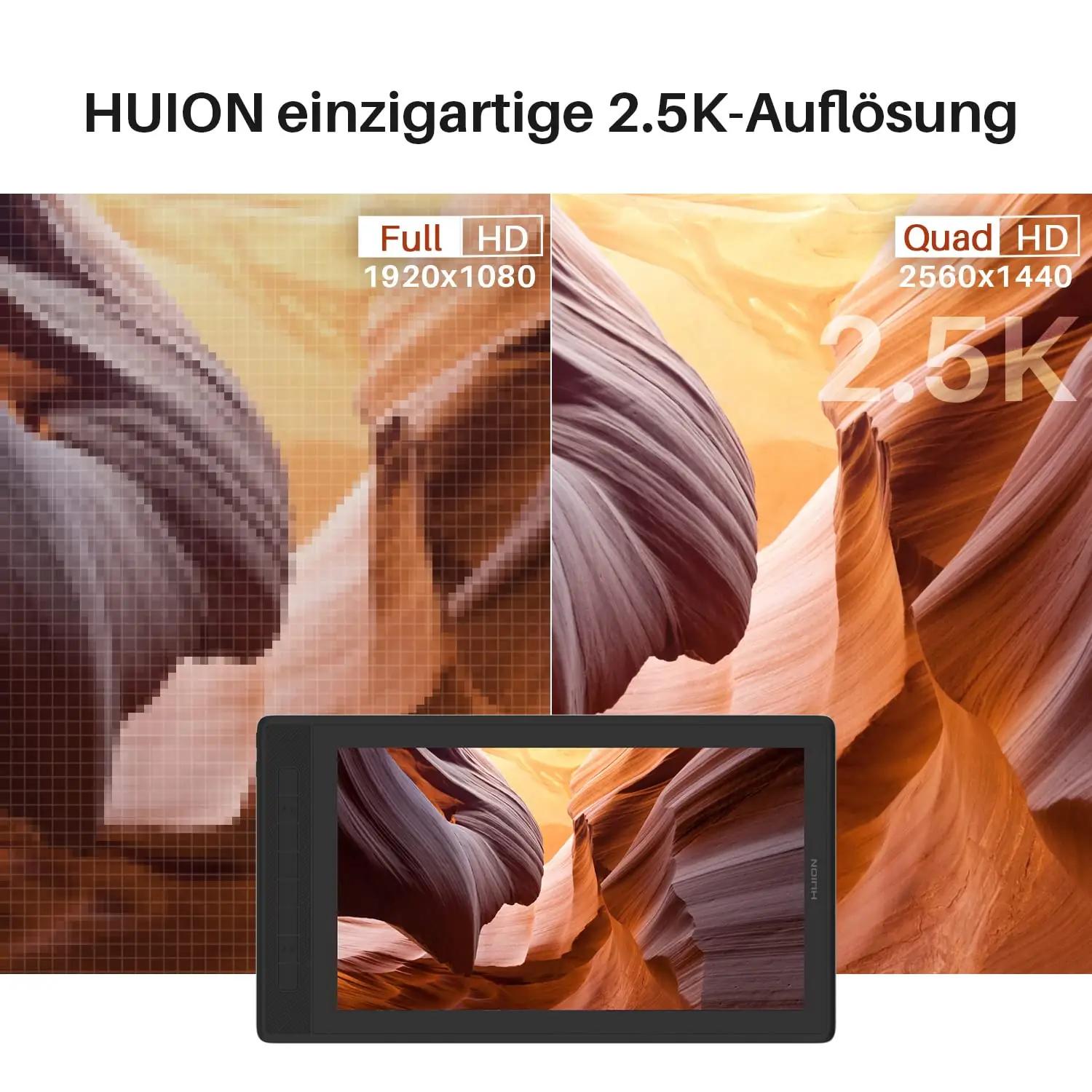 HUION arvutid ja tarvikud Kamvas Pro 16 2.5K – detailne vaade