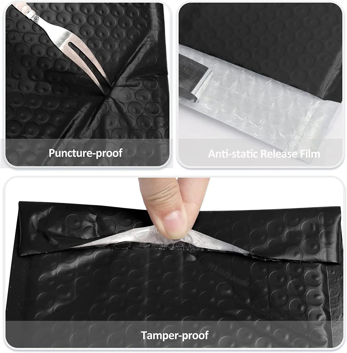 SULOLI polsterdatud must postikott 18×23 cm – kaitsev ja stiilne – kasutusnäide