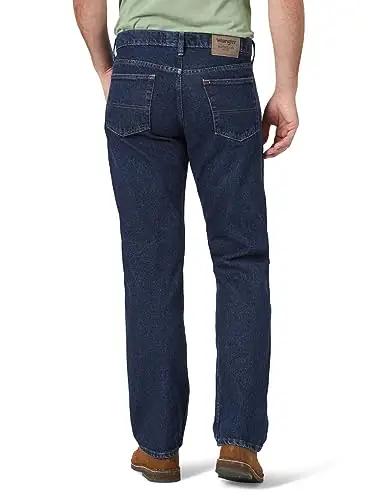 Wrangler Authentics vaba lõikega puuvillased teksad – pakend ja tarvikud