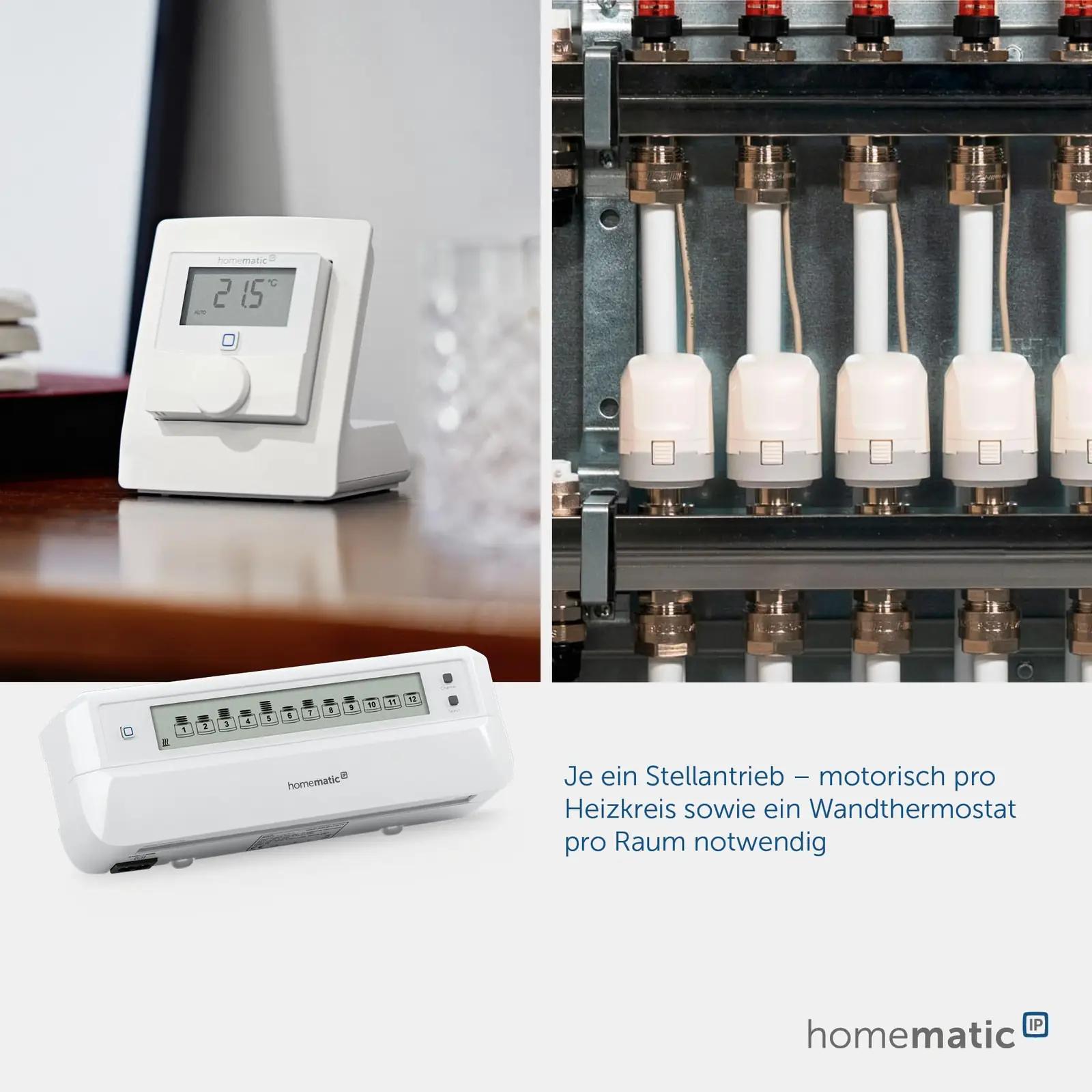 Homematic IP metallist põrandakütte kontroller – pilt 8
