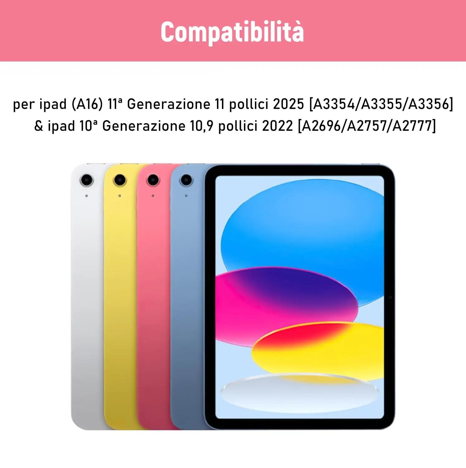 Lielax pehme silikoonkaitse ja eemaldatav klaviatuur iPadile – pakend ja tarvikud