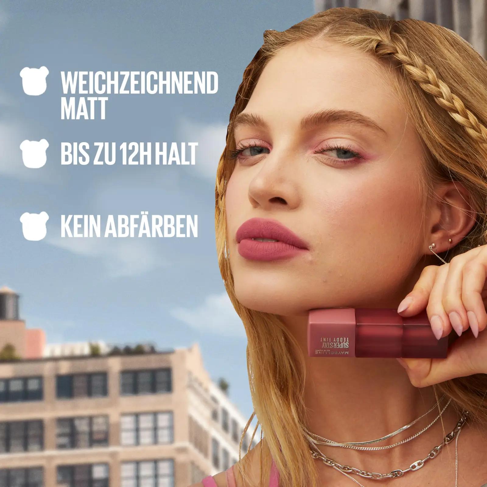 MAYBELLINE pehme matt huulepulk – nude toon Current Mood – pakend ja tarvikud