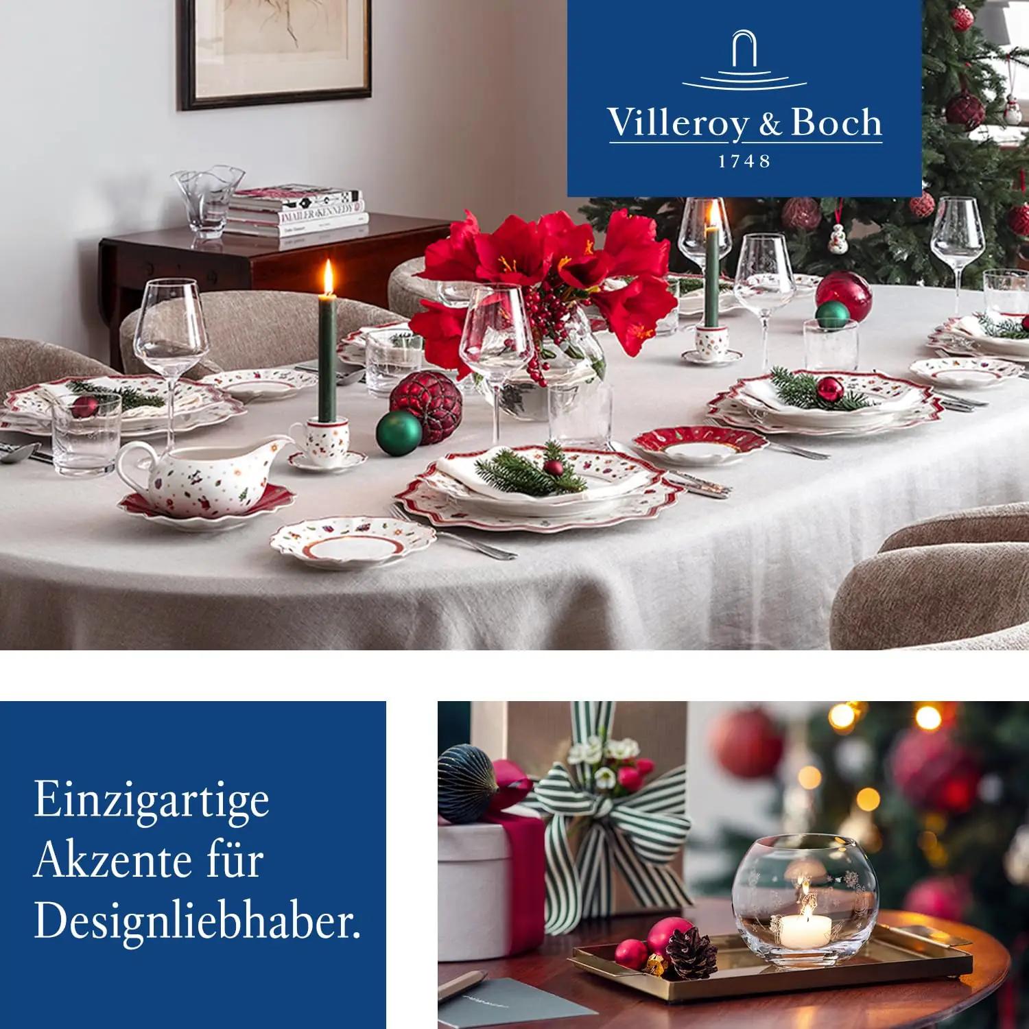 Villeroy & Boch portselanist jõulukuuse muusikaripats 33 cm – pilt 7