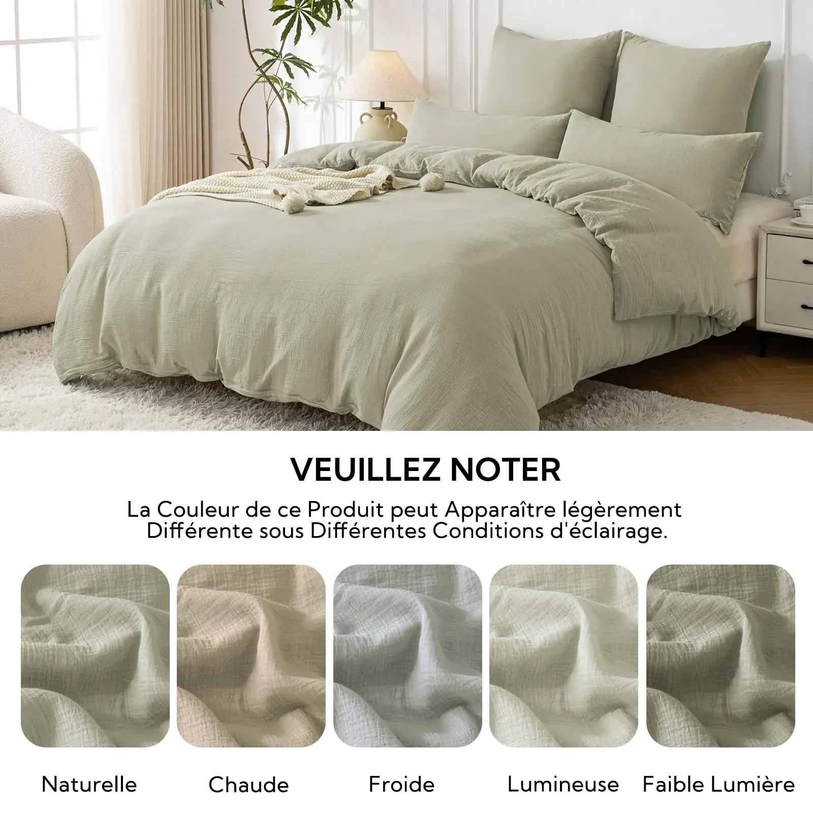 SOULFUL puuvillane voodipesu 200×200 — pehme ja hingav komplekt – pilt 6