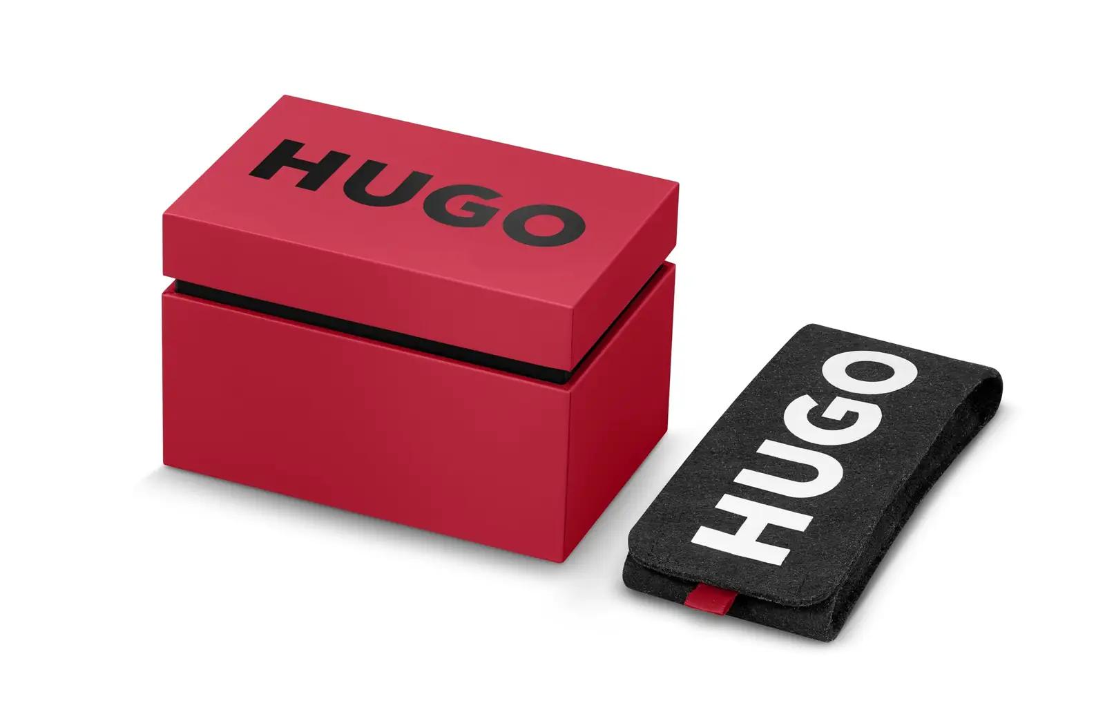 HUGO stiilne must roostevabast terasest meeste kell – kasutusnäide