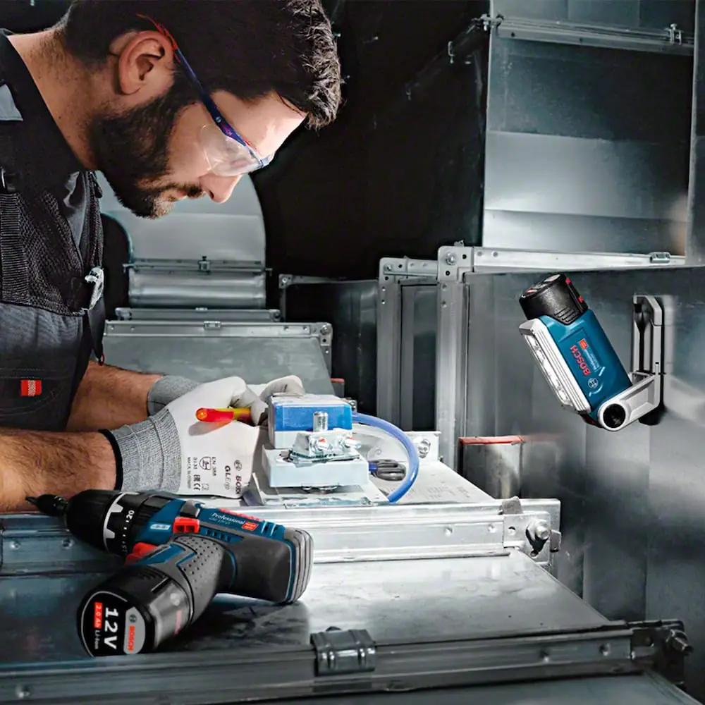 Bosch vastupidav alumiiniumist töövalgusti – kompaktne 330 lm – pilt 7