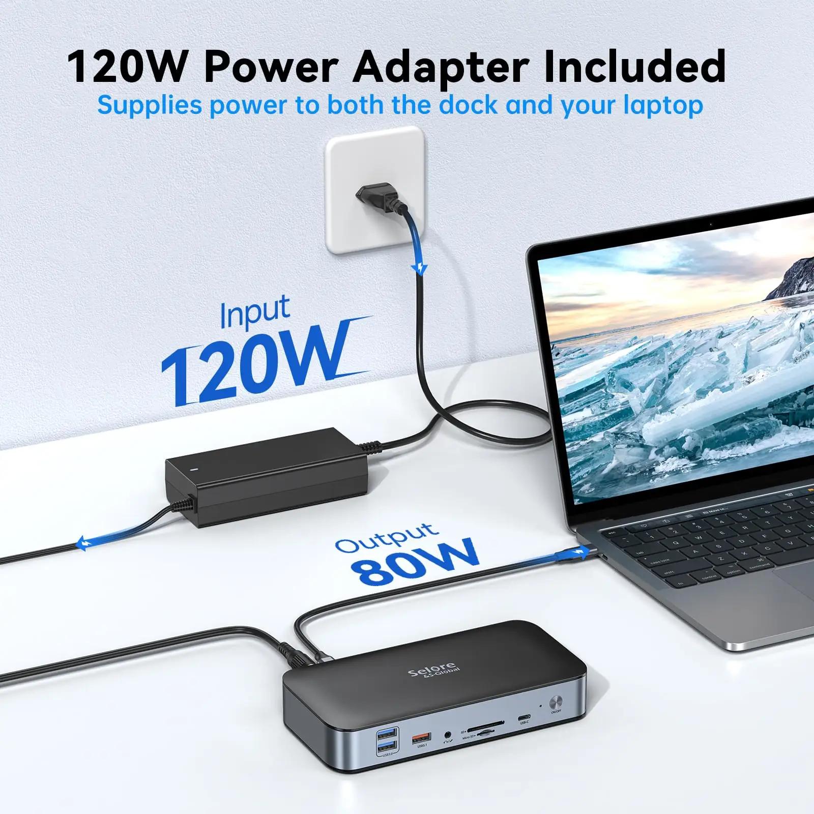 Selore&S-Global metallist USB-C dokk 15-in-1 – pilt 7