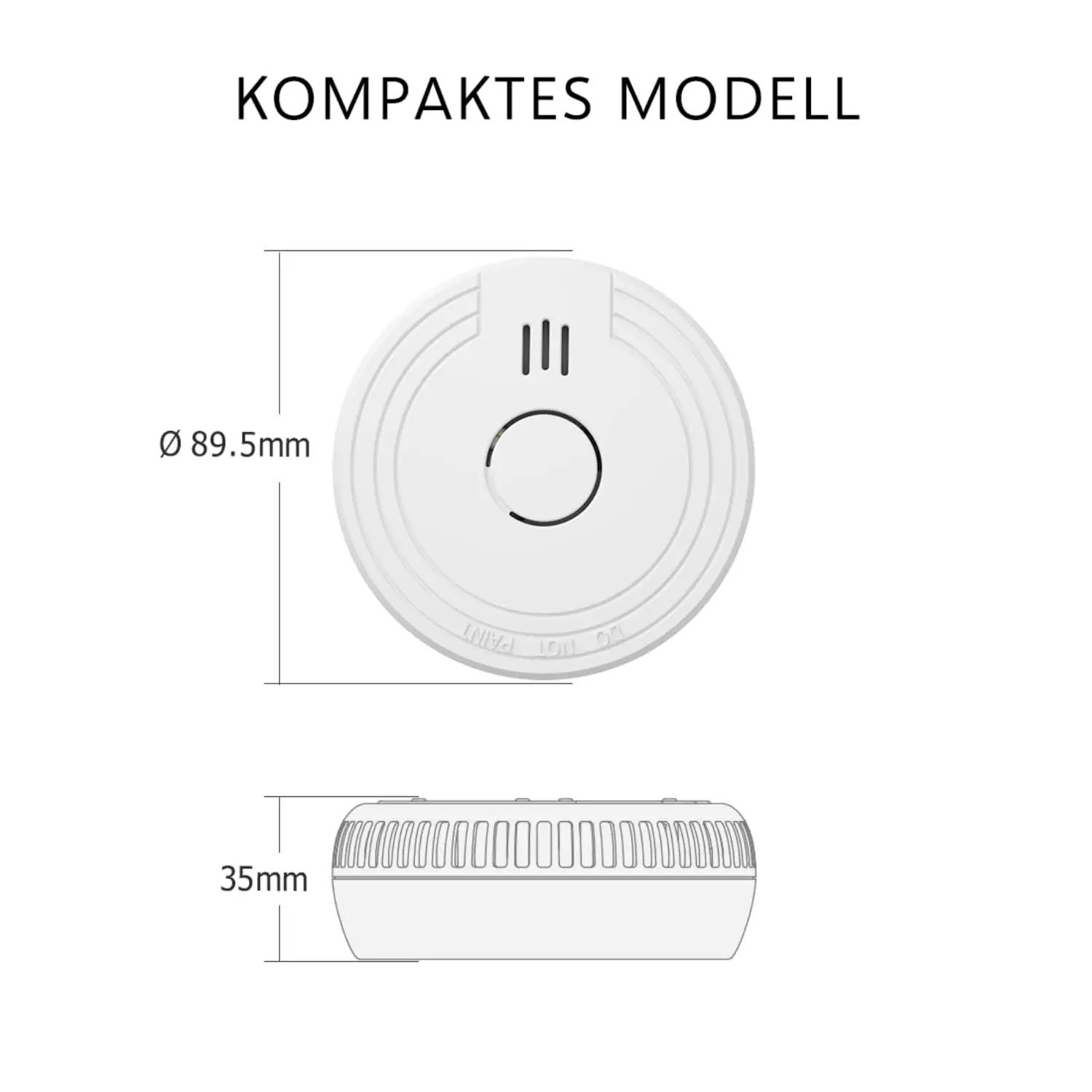 ELRO turvaline suitsuandur komplekt – 10 tk, plastik – pilt 7