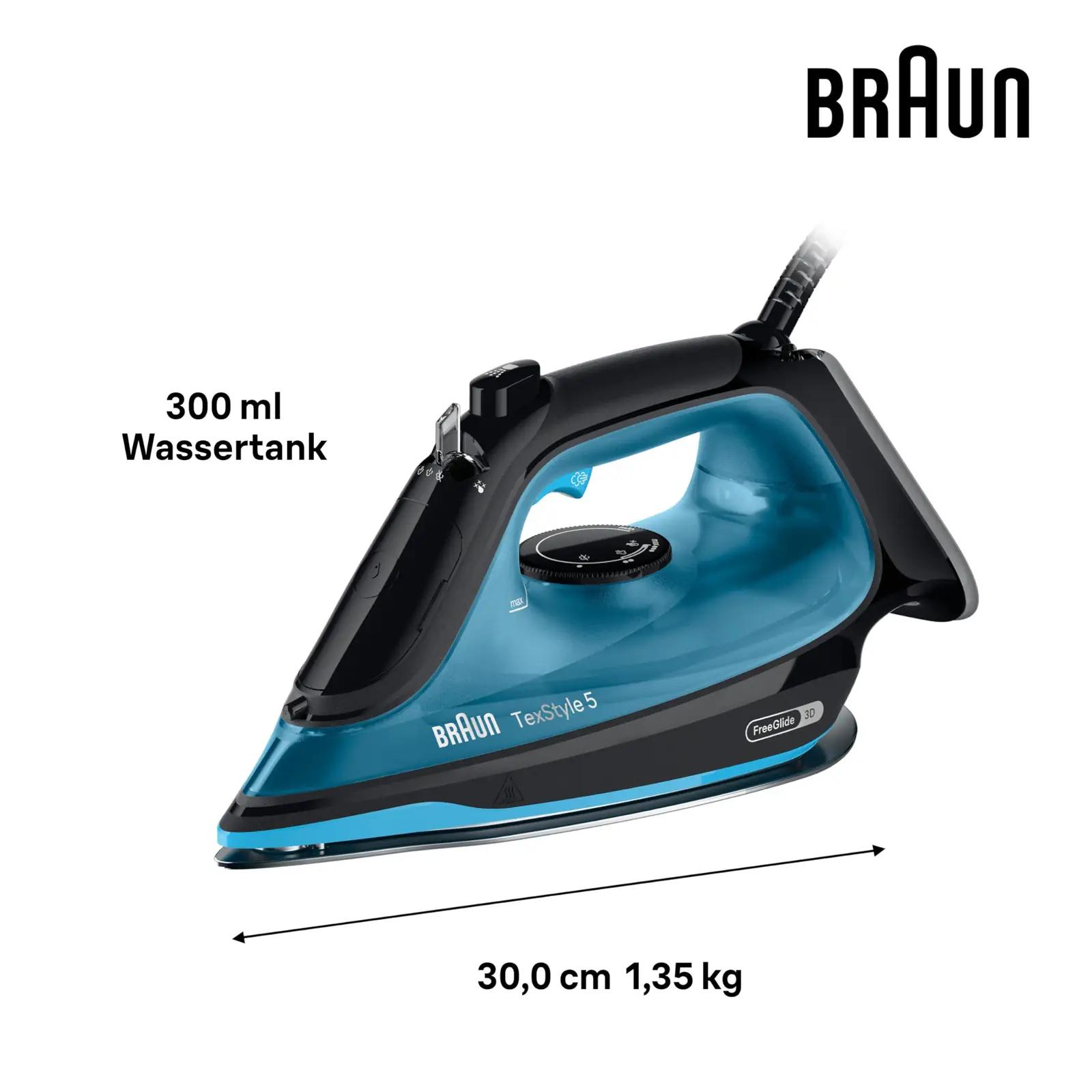 Braun aurutriikraud TexStyle 5 – kiire tulemus ja vastupidav tald – detailne vaade