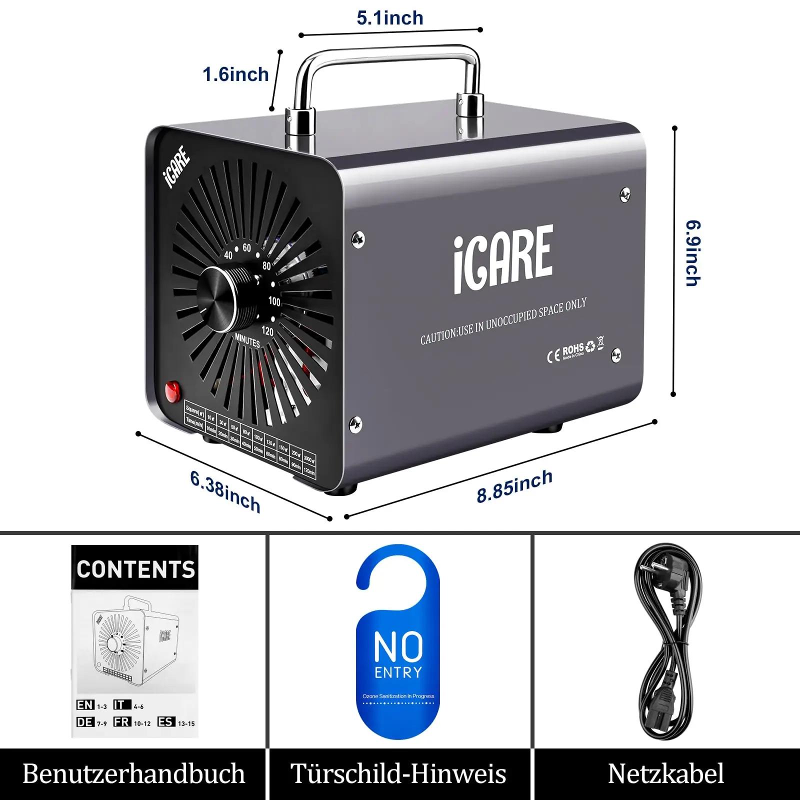 ICARE õhuozongeneraator SSY02 – kodu ja elamine – pilt 9