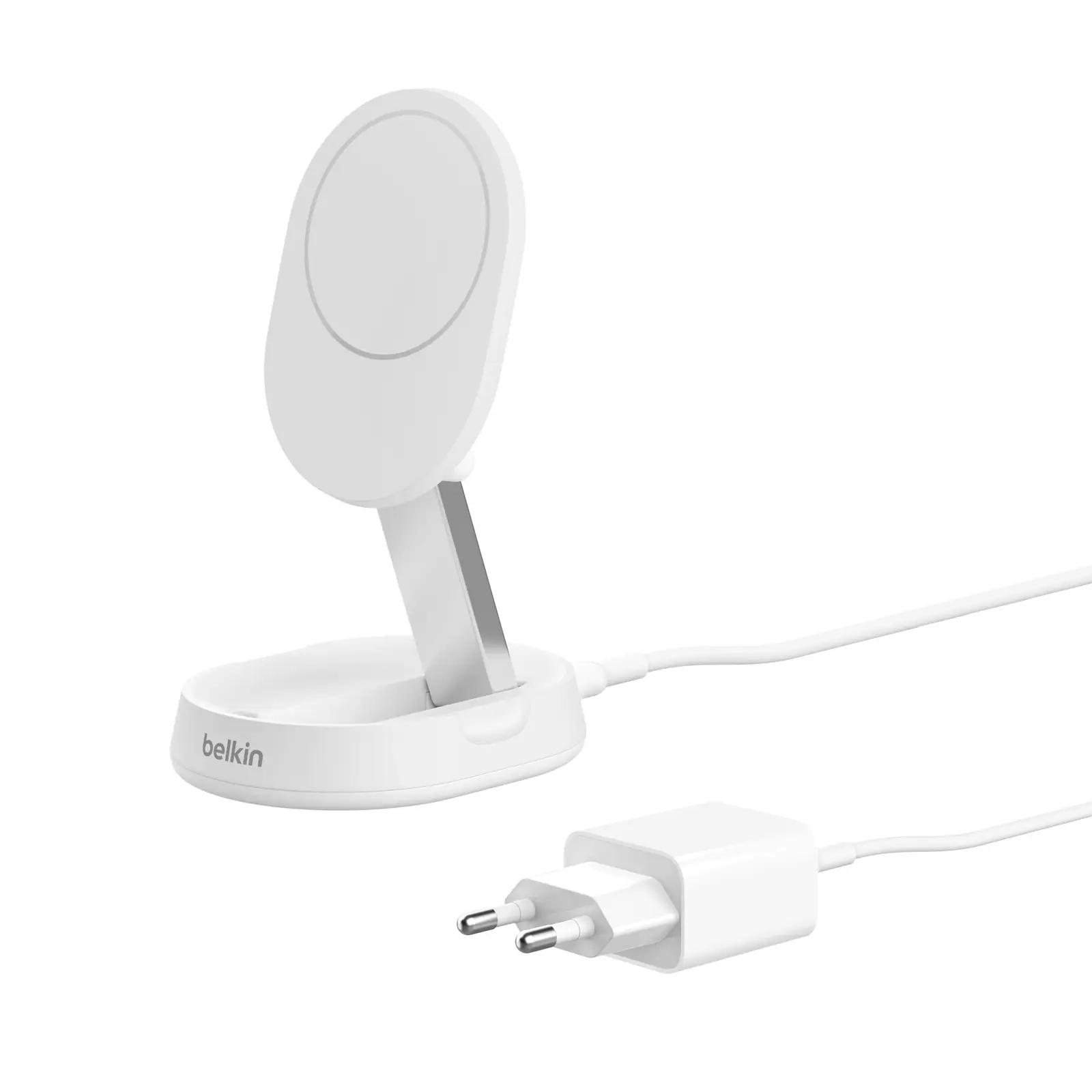 Belkin laadija 15W metallist Qi2 pad koos 20W toiteplokiga – pilt 9