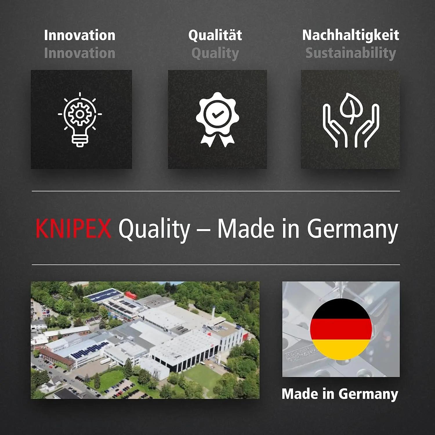 KNIPEX kvaliteetne abmantelija 135 mm — täpne ja vastupidav – pilt 6