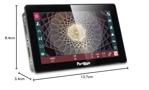 Portkeys metallist 5,5″ monitor — hele, vastupidav ja täpne – pilt 13