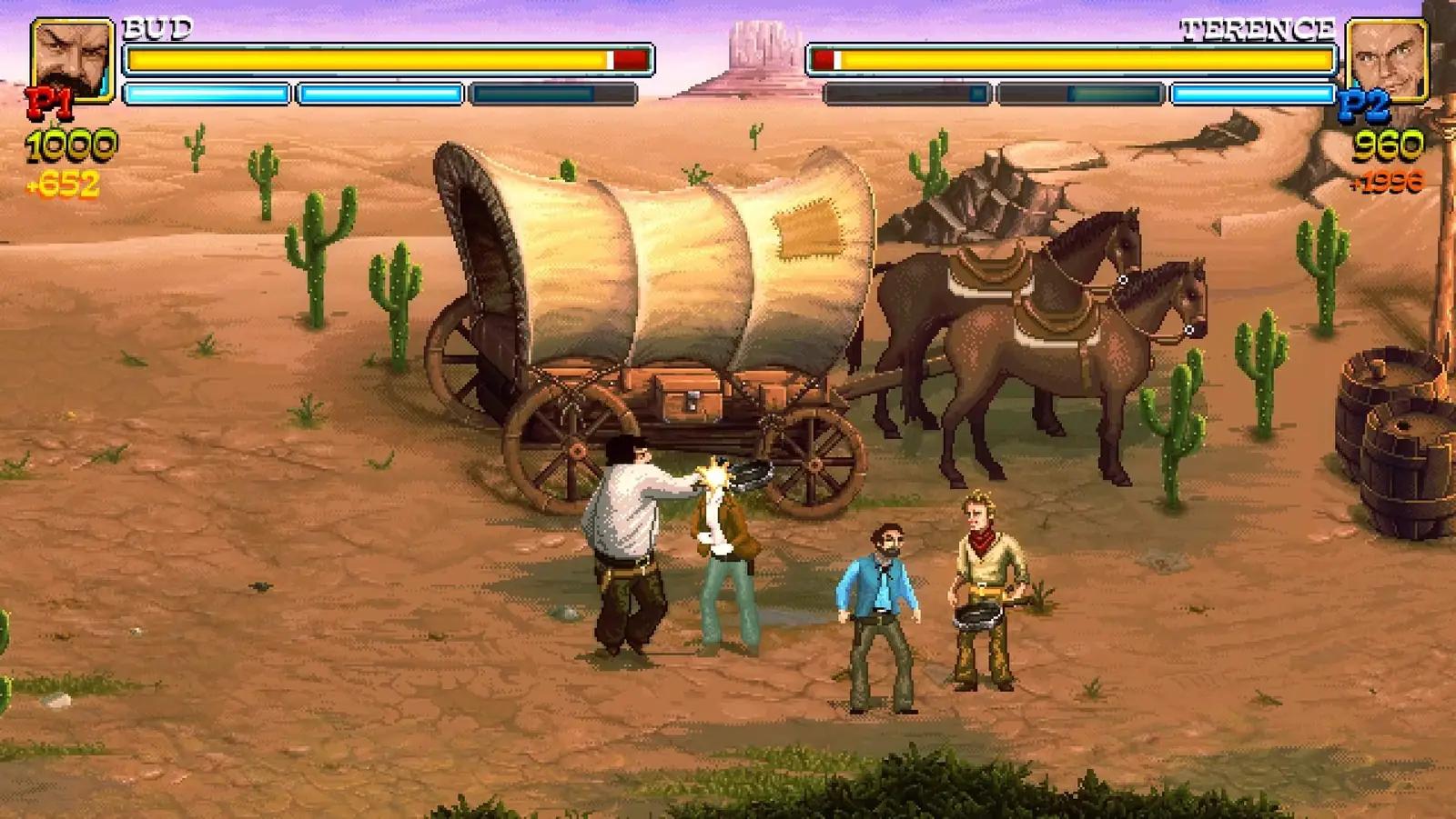 ININ eriversioon – Bud Spencer & Terence Hill mäng PS4 tähiseks – detailne vaade