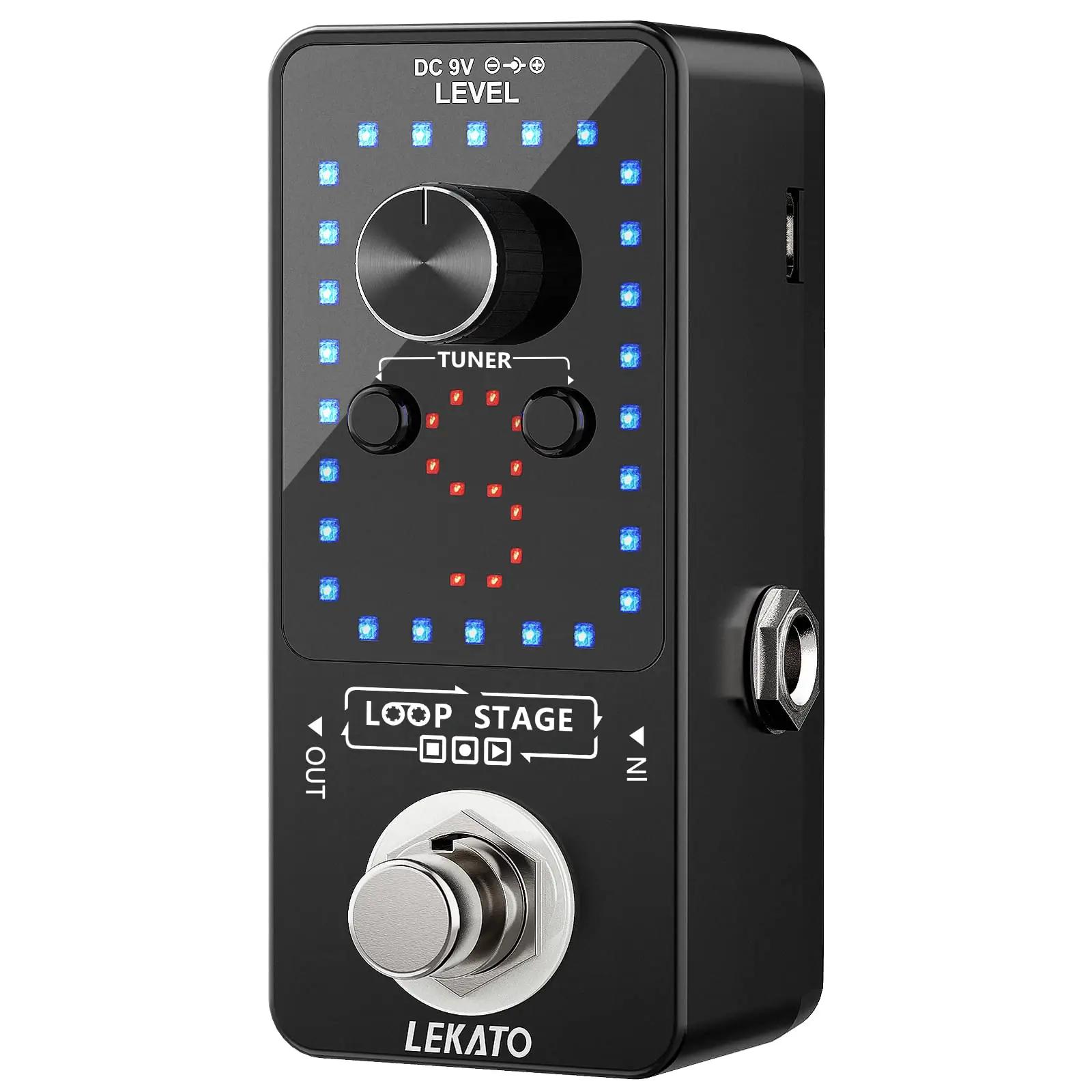 LEKATO loop-efektpedal kitarrile — 9 loopi ja USB-ühendus – pilt 8