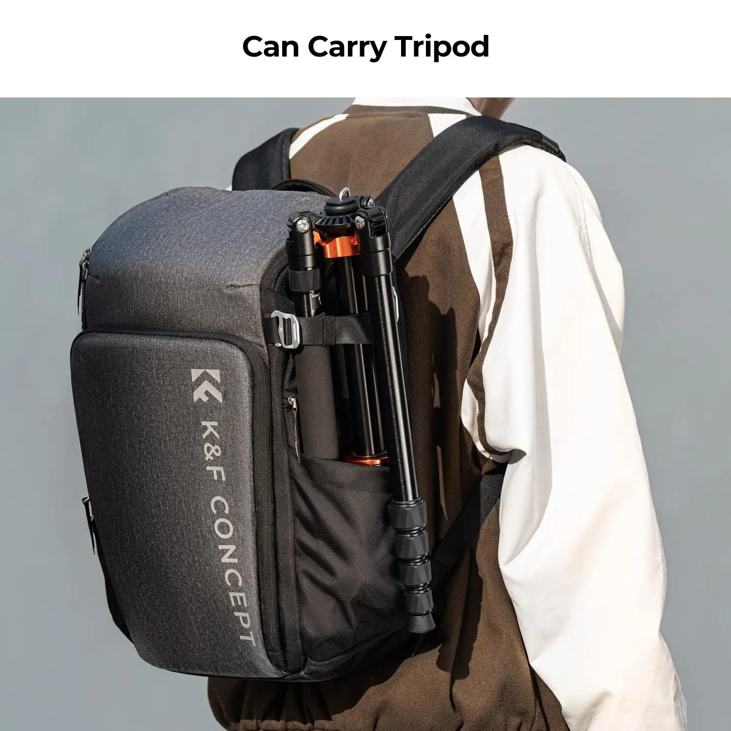 K&F CONCEPT vastupidav fotokott 25L — sülearvutisahtliga – pilt 8