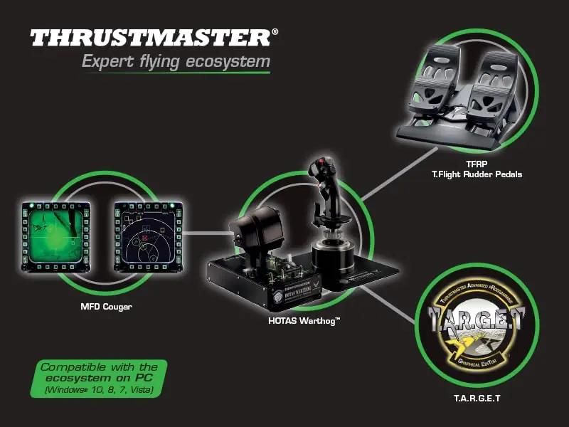 Thrustmaster täppisjoystick Hotas Warthog — realistlik – pilt 6