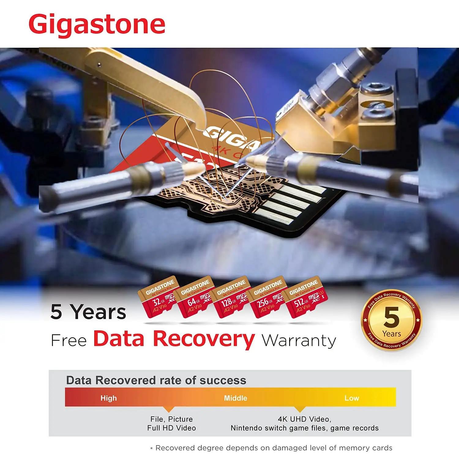 Gigastone 512GB MicroSDXC — kiire ja usaldusväärne salvestus – pilt 8
