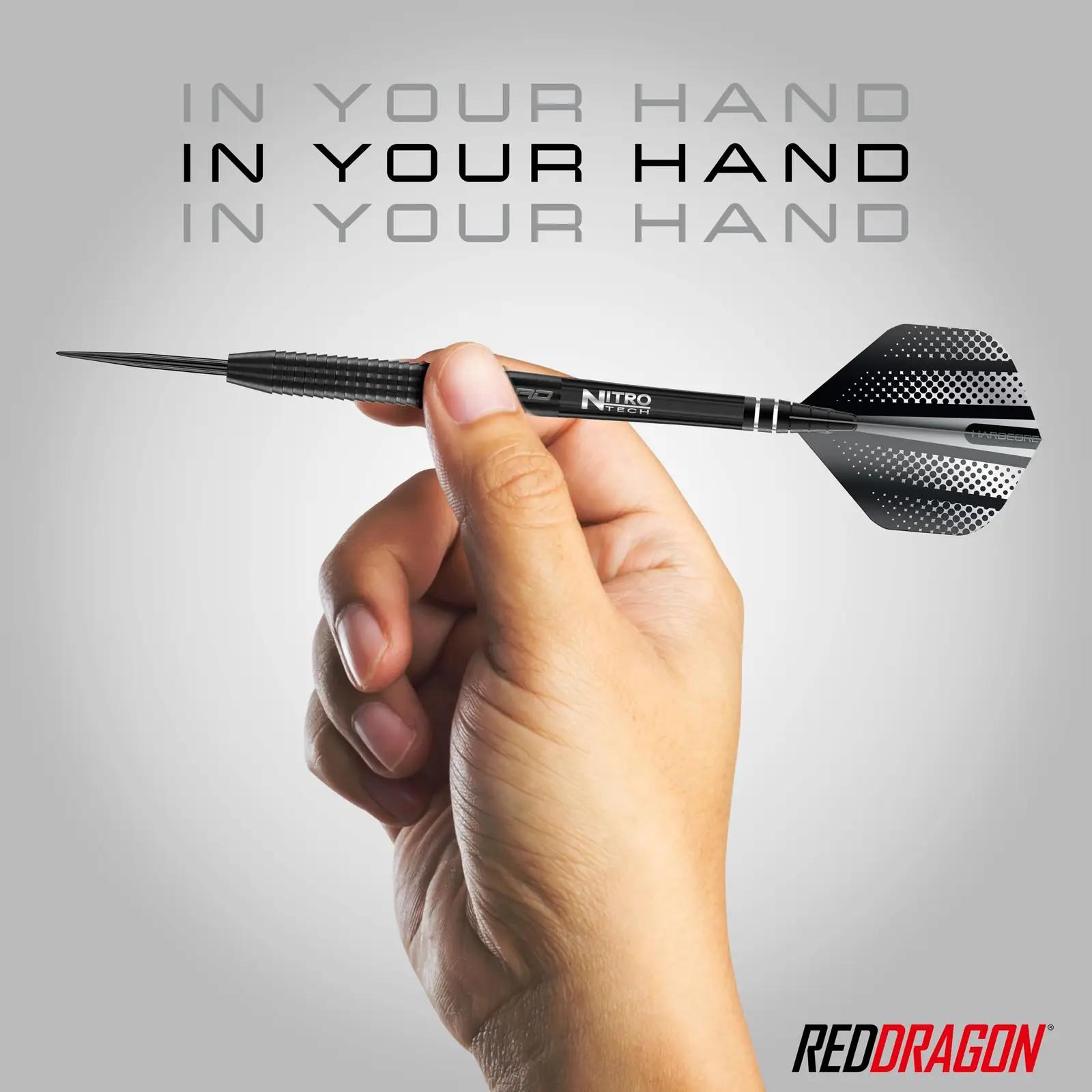 RED DRAGON tungstendarts — vastupidav 24 g profiil – lisavaade