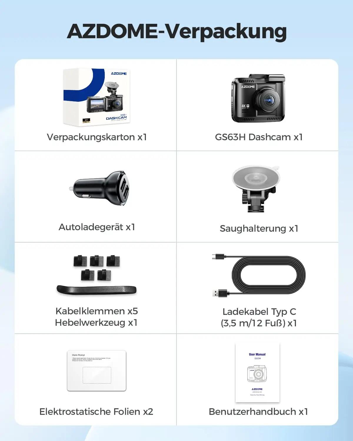 Azdome 4K auto salvesti – terav öö ja GPS-jälg – pilt 8