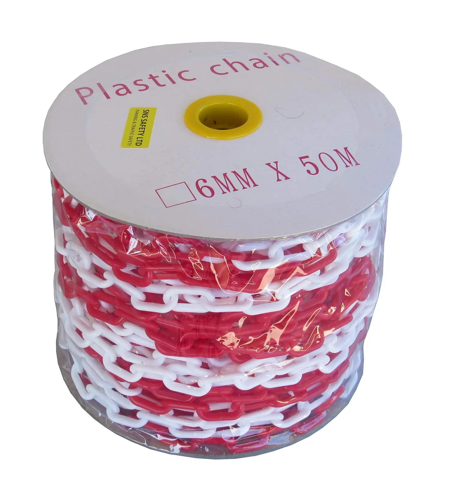 SNS SAFETY LTD plastist ahel 6 mm — vastupidav piirdeketi 50 m – detailne vaade