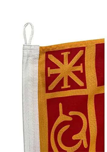 NS BANDIERE SRL lipukangas – Serenissima punane 95×175 cm – pakend ja tarvikud