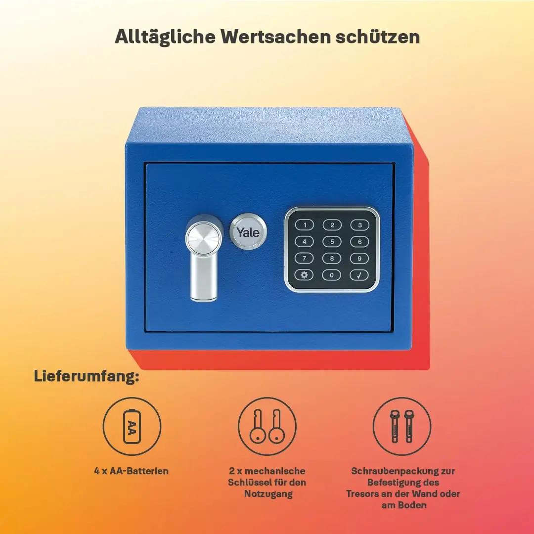 Yale sinine mini-müürikaitse – vastupidav leg. teras – kasutusnäide
