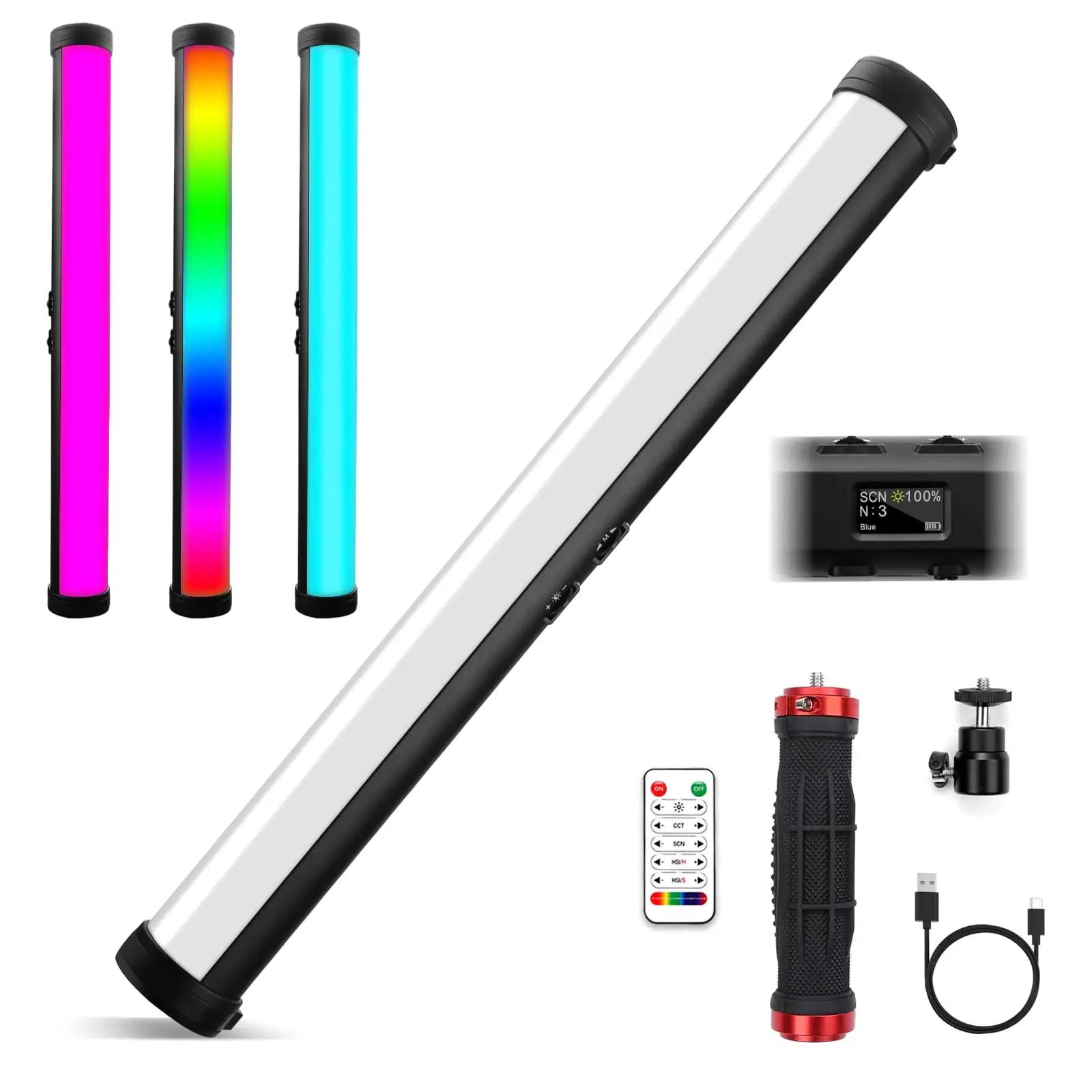 Obeamiu LED-ripats: kaasaskantav RGB-valgustus fotoks ja videoks