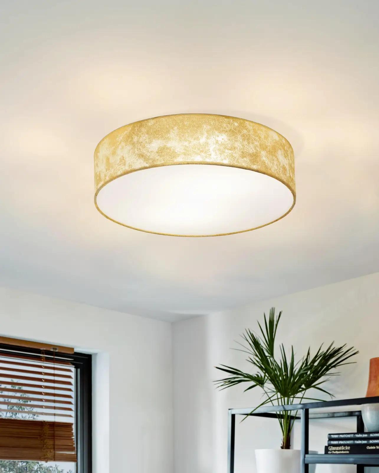 EGLO stiilne laelamp Viserbella – teras ja tekstil – pakend ja tarvikud