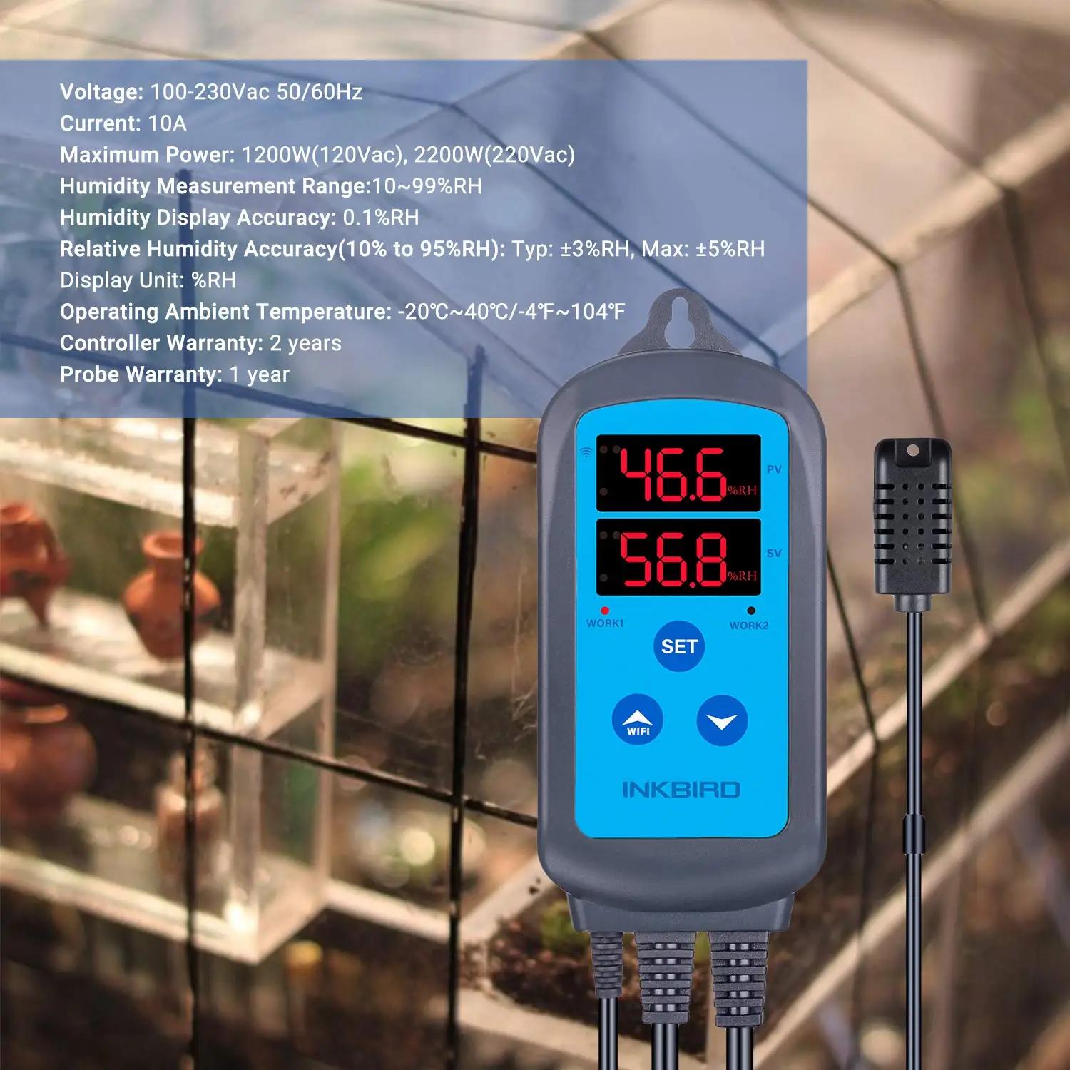Inkbird niiskusregulaator IHC-200 WiFi — kasulik aiatööriist – pilt 6