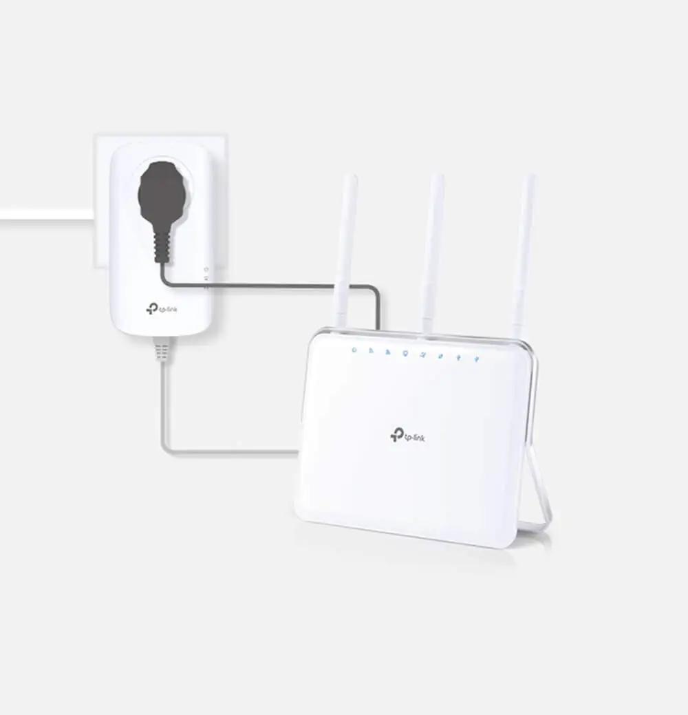 TP-Link tugev Powerline-adapter komplekt — stabiilne voogedastus – kasutusnäide