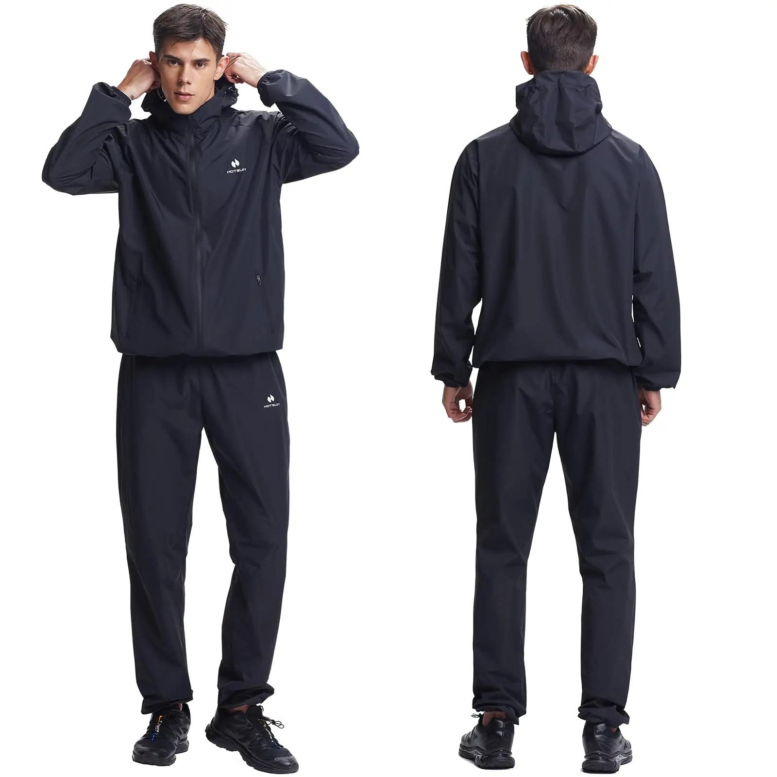HOTSUIT saunakostüüm meeste treeninguks — polüester, XL – kasutusnäide