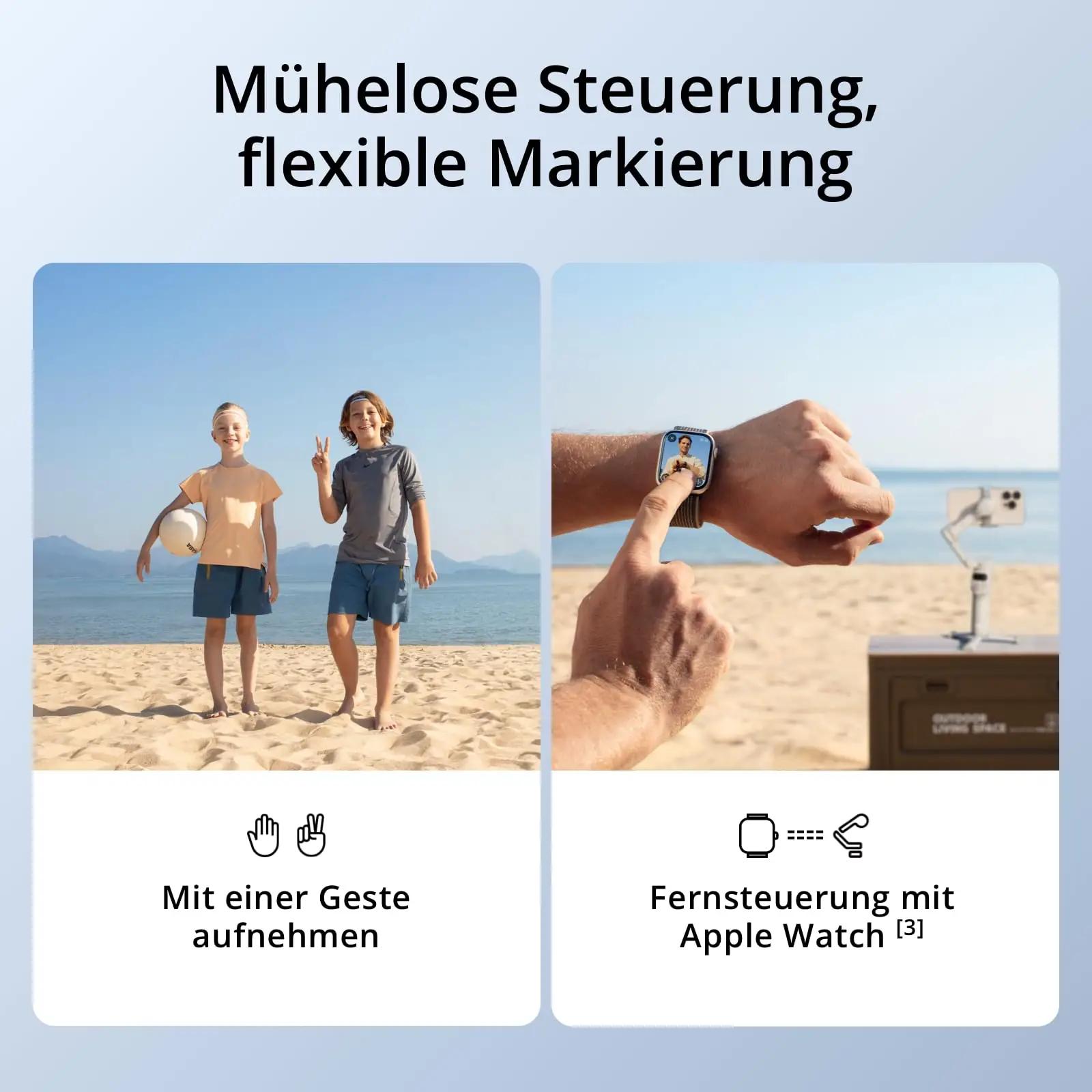 DJI kerge 3-teljeline gimbal iPhone’ile ja Androidile – lisavaade