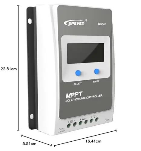 EPEVER Tracer3210AN laadija – detailne lähivaade