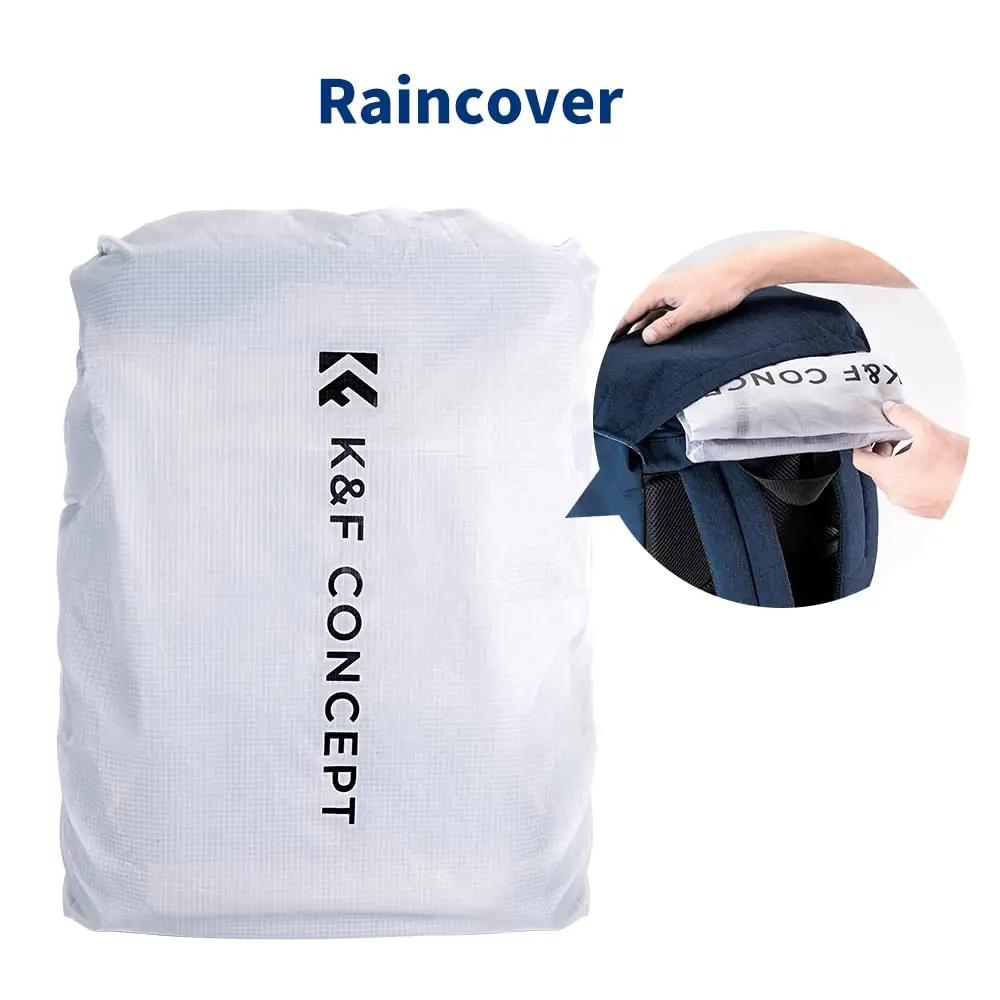 K&F CONCEPT veekindel 20L rolltop fotokott — vastupidav materjal – pilt 8