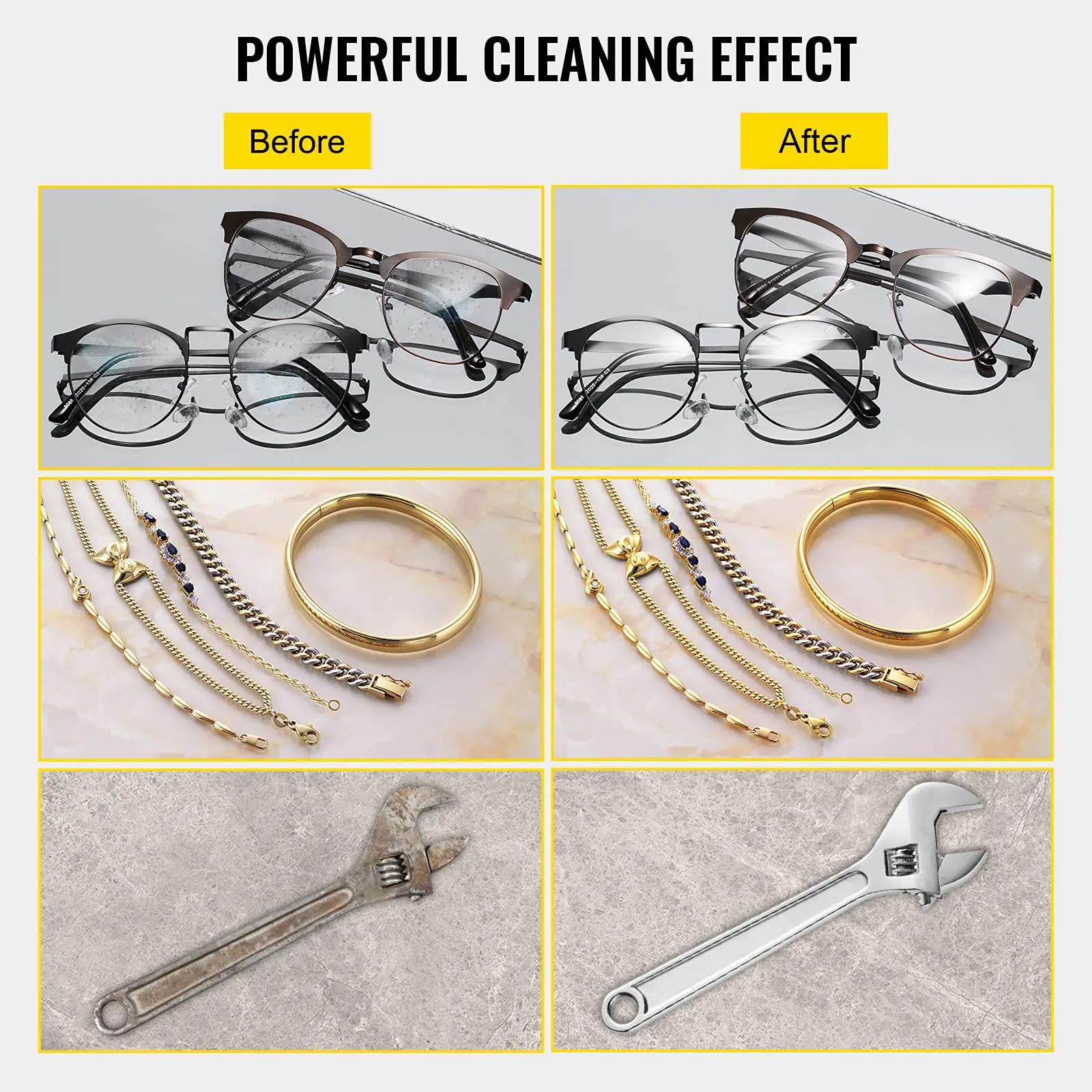 VEVOR roostevaba ultraheli puhastaja 2L koos soojenduse ja – kasutusnäide