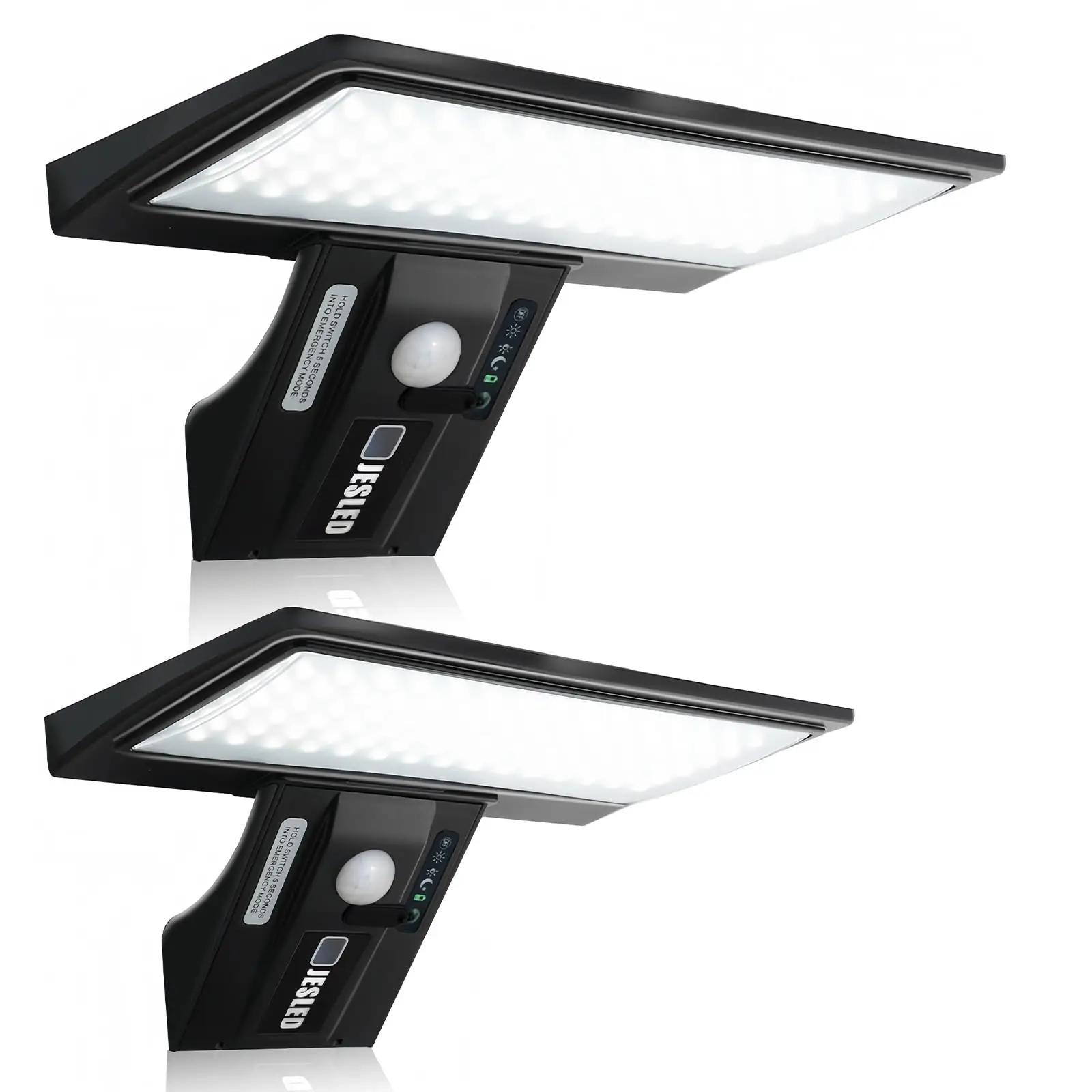 JESLED päikeseväline turvalamp 90 LED — ilmastikukindel ja