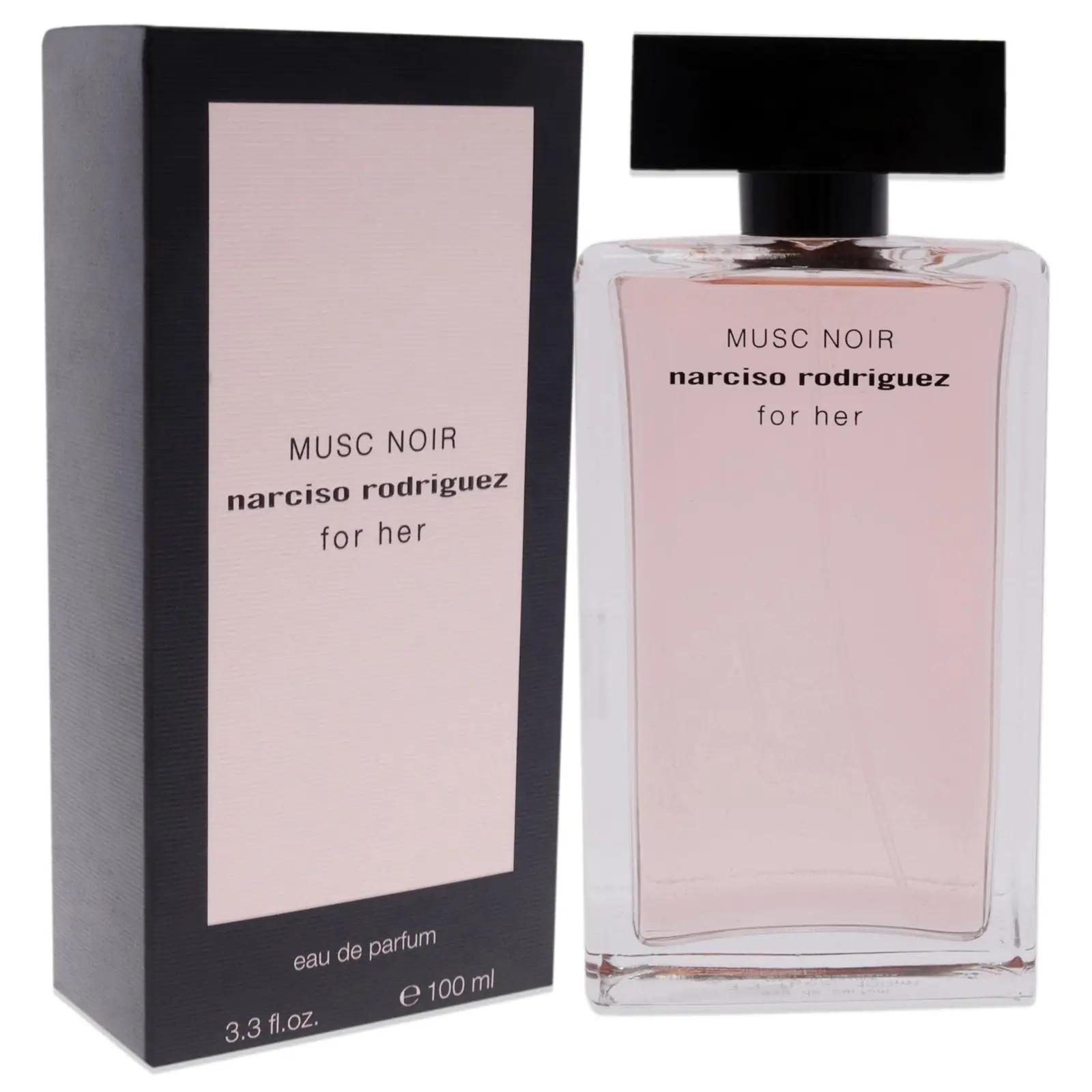 Narciso Rodriguez lõhnakontsentraat 100 ml – pehme Aloe Vera – pakend ja tarvikud