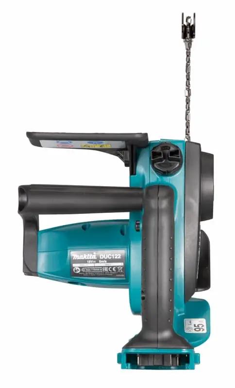 Makita DUC122Z kettasaed – detailne lähivaade