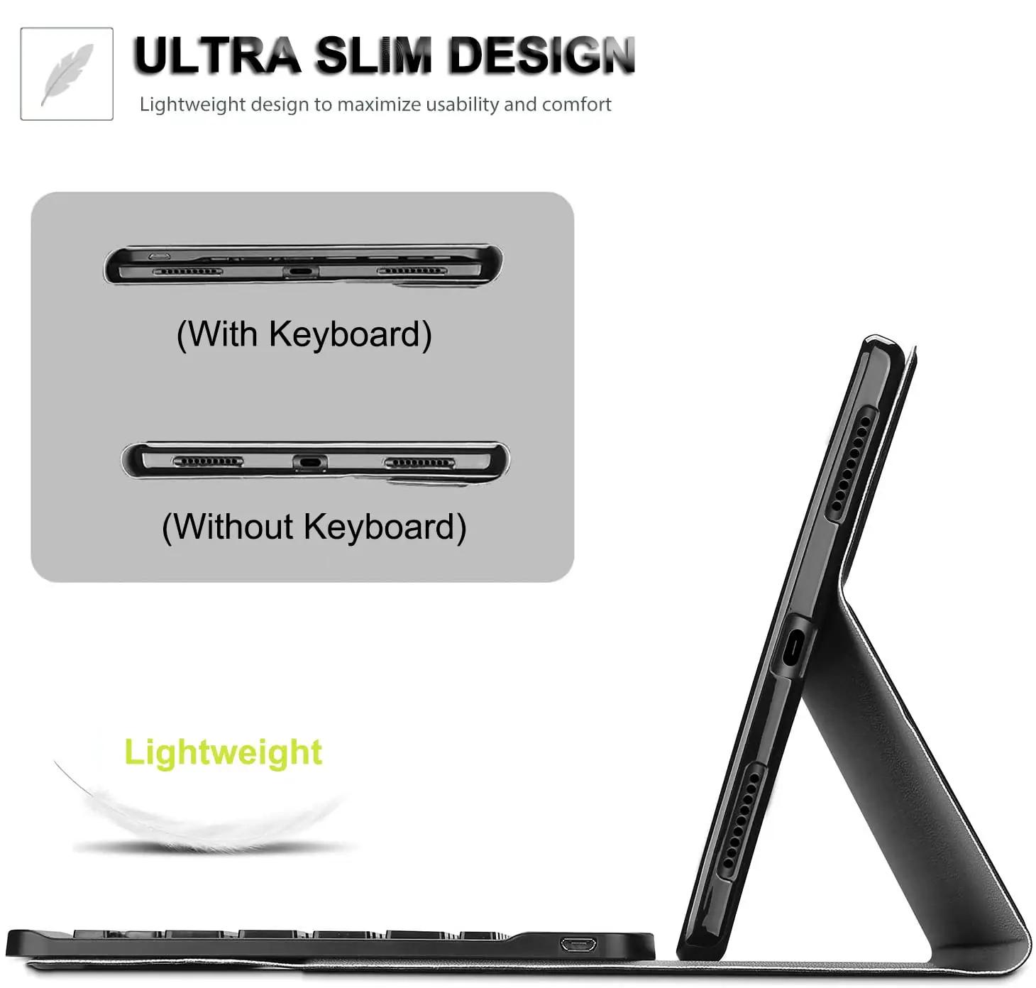 EatronChoi tugev kaitsekate ja AZERTY klaviatuur Lenovo Tab M11 – lisavaade