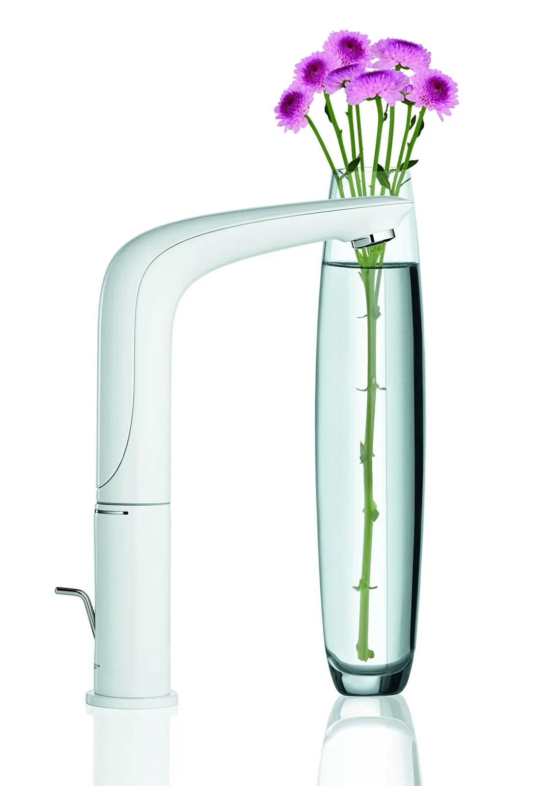 GROHE Moon White segisti valamu jaoks — kvaliteetne messing – pakend ja tarvikud