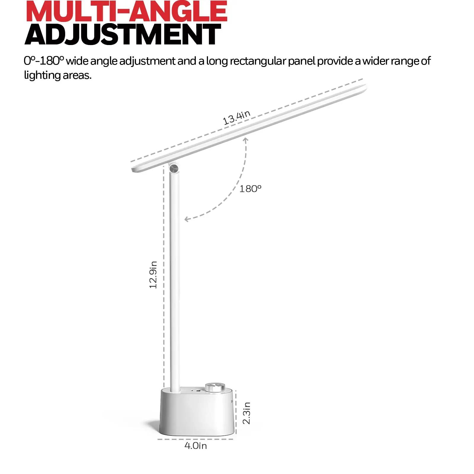 Honeywell LED-laudlamp — reguleeritav lugemis- ja töövalgustus – lisavaade