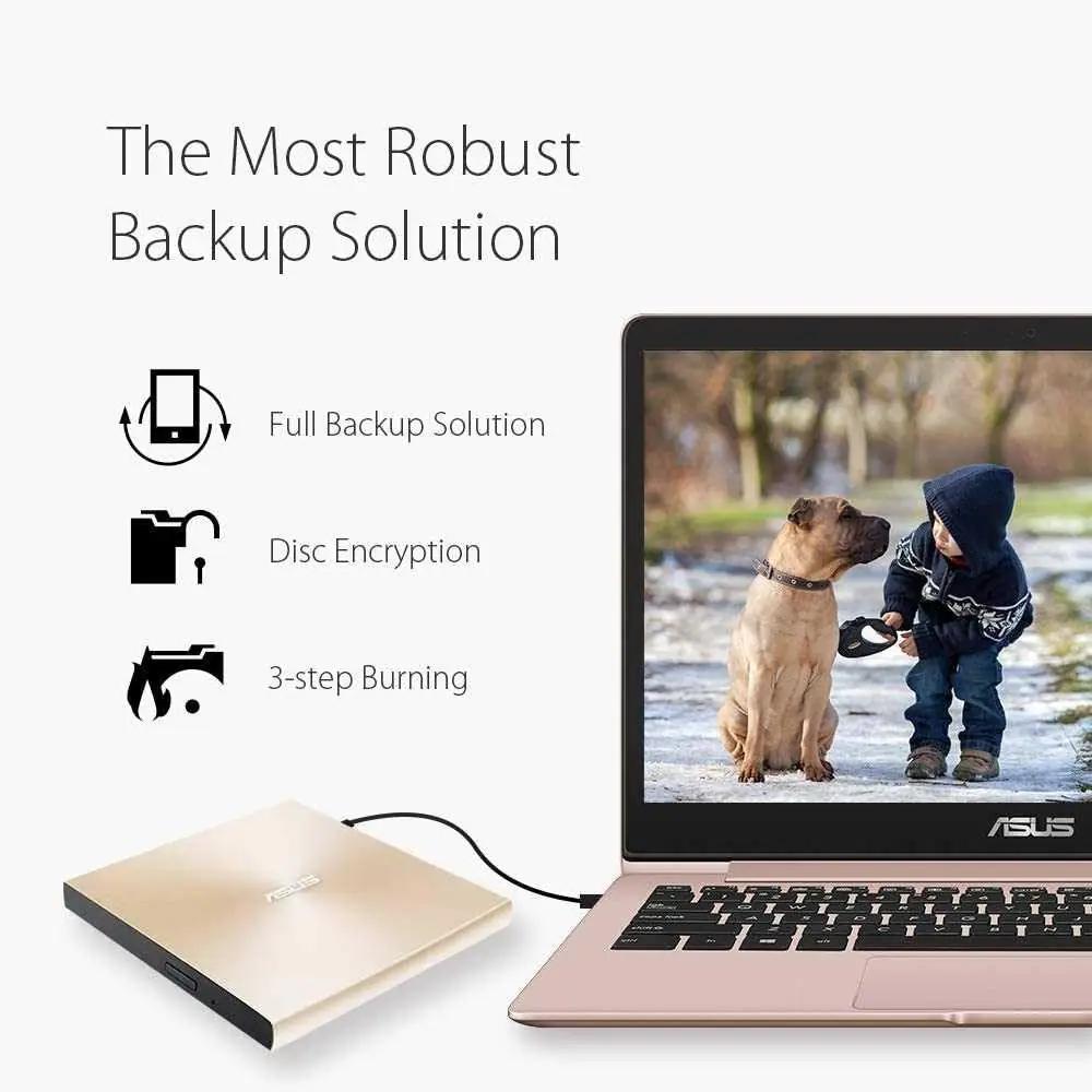 ASUS väline slim DVD-kirjutaja — õhuke ja vastupidav kingitus – pilt 6