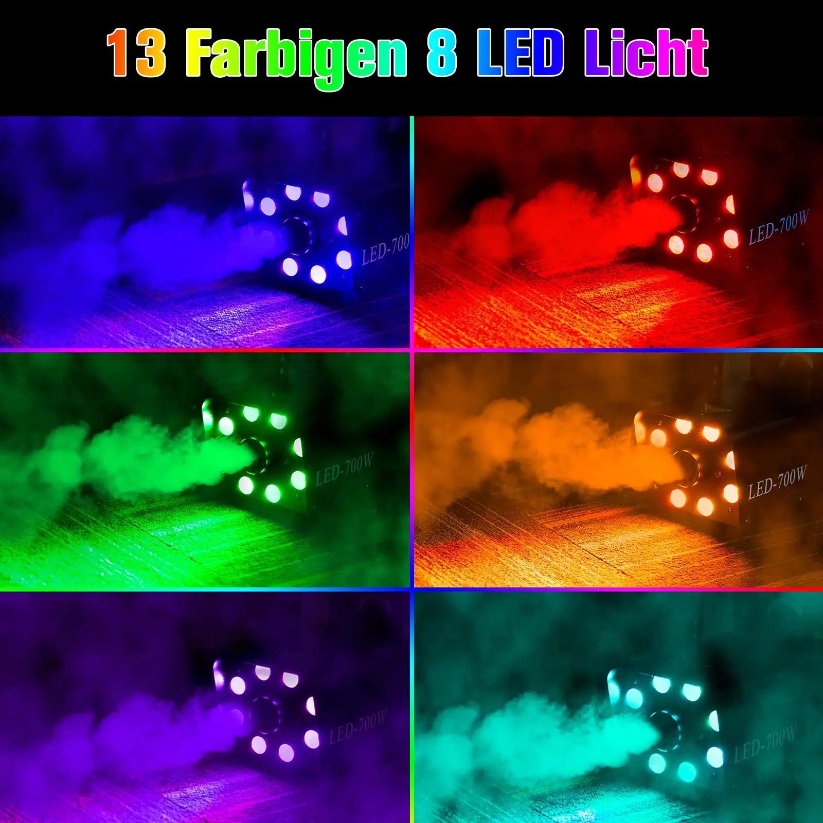 Katomi dekoratiivne 700W suitsumasin RGB-valgustusega – pilt 6