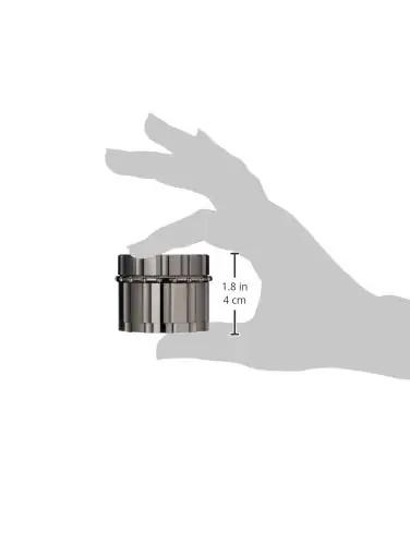 OCB alumiiniumist 50 mm grinder — vastupidav ja stiilne – pakend ja tarvikud