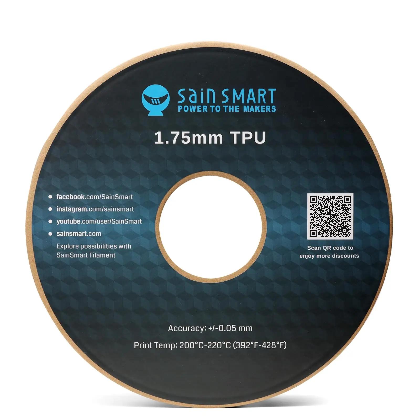 sainsmart elastne TPU filament 1,75 mm – vastupidav ja painduv – pilt 6