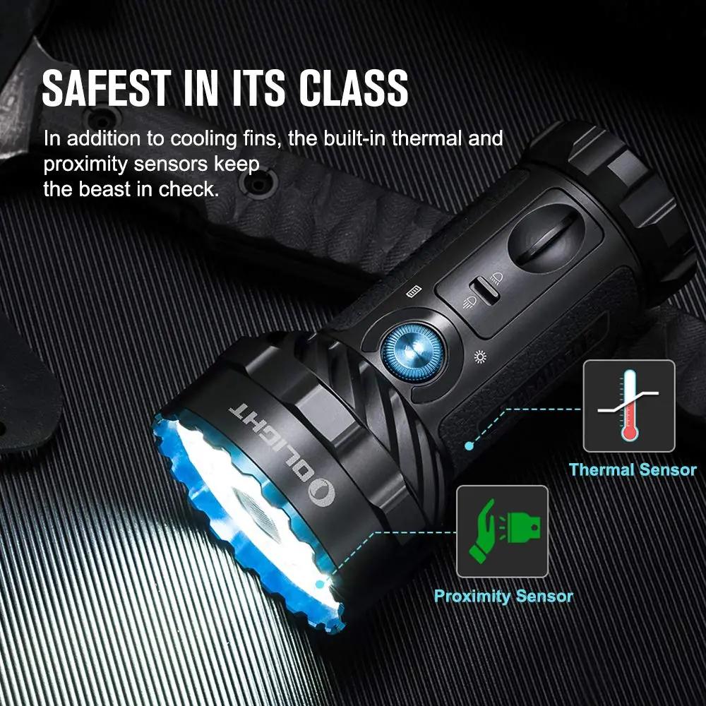 OLIGHT tugev alumiiniumtaskulamp – kuni 14 000 lm valgus – lisavaade