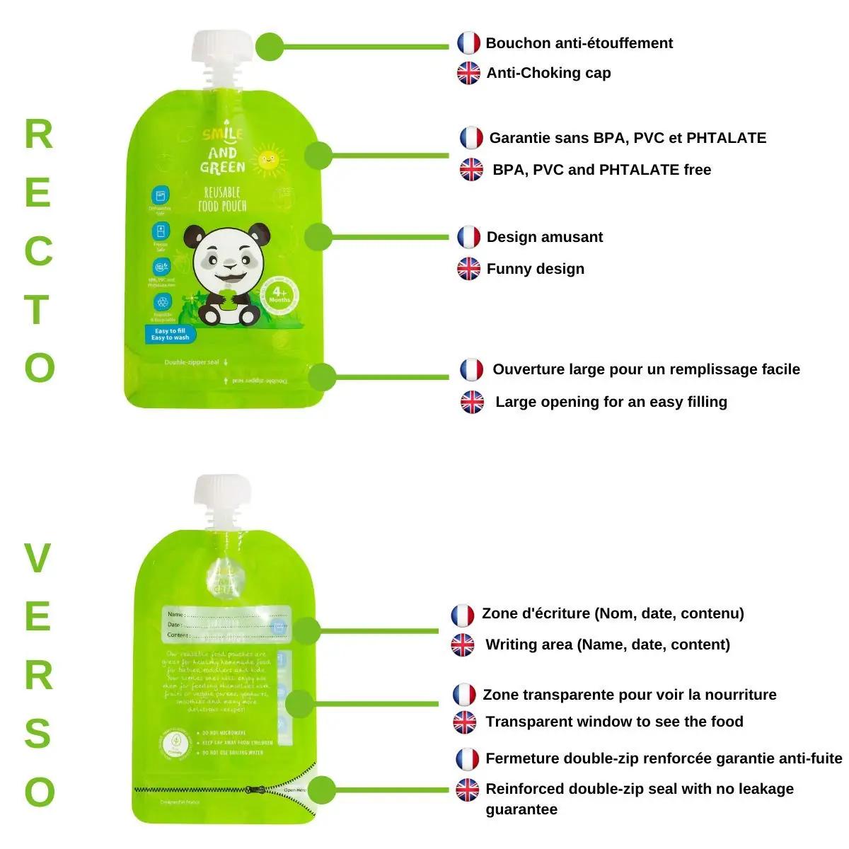 Smile&Green beebi ja väikelaps – detailne lähivaade